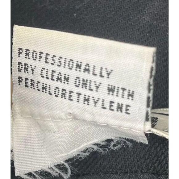 Vintage 90s CARLISLE 100% Wool Jacket Blazer Women’s Size 4 Zippered‎ Pockets - Picture 5 of 9